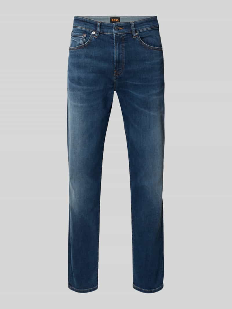 Boss Orange Regular fit jeans van katoenmix model 'RE.MAINE'