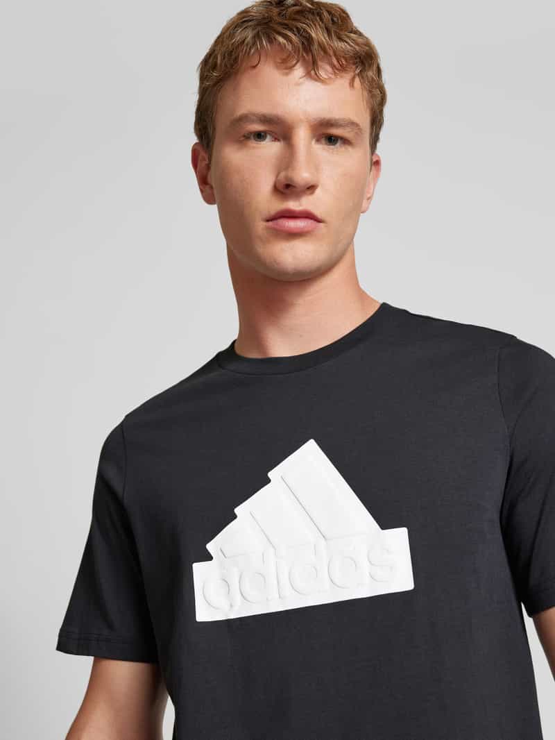 ADIDAS SPORTSWEAR T-shirt met labelprint