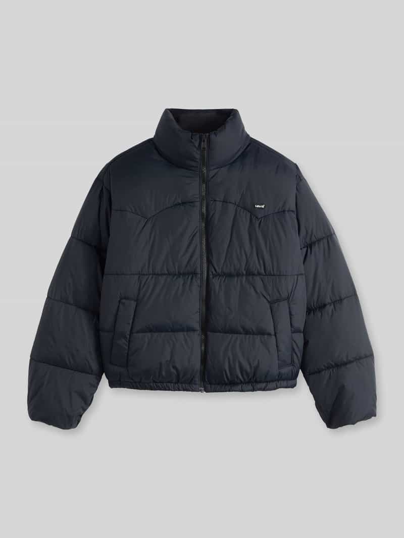 Levi's Gewatteerd jack met logodetail