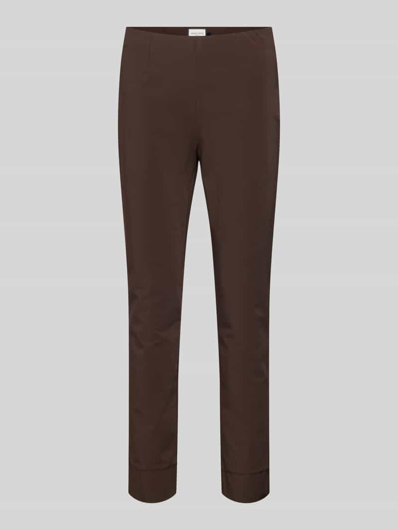 SEDUCTIVE Slim fit stoffen broek in verkorte pasvorm, model 'SABRINA'