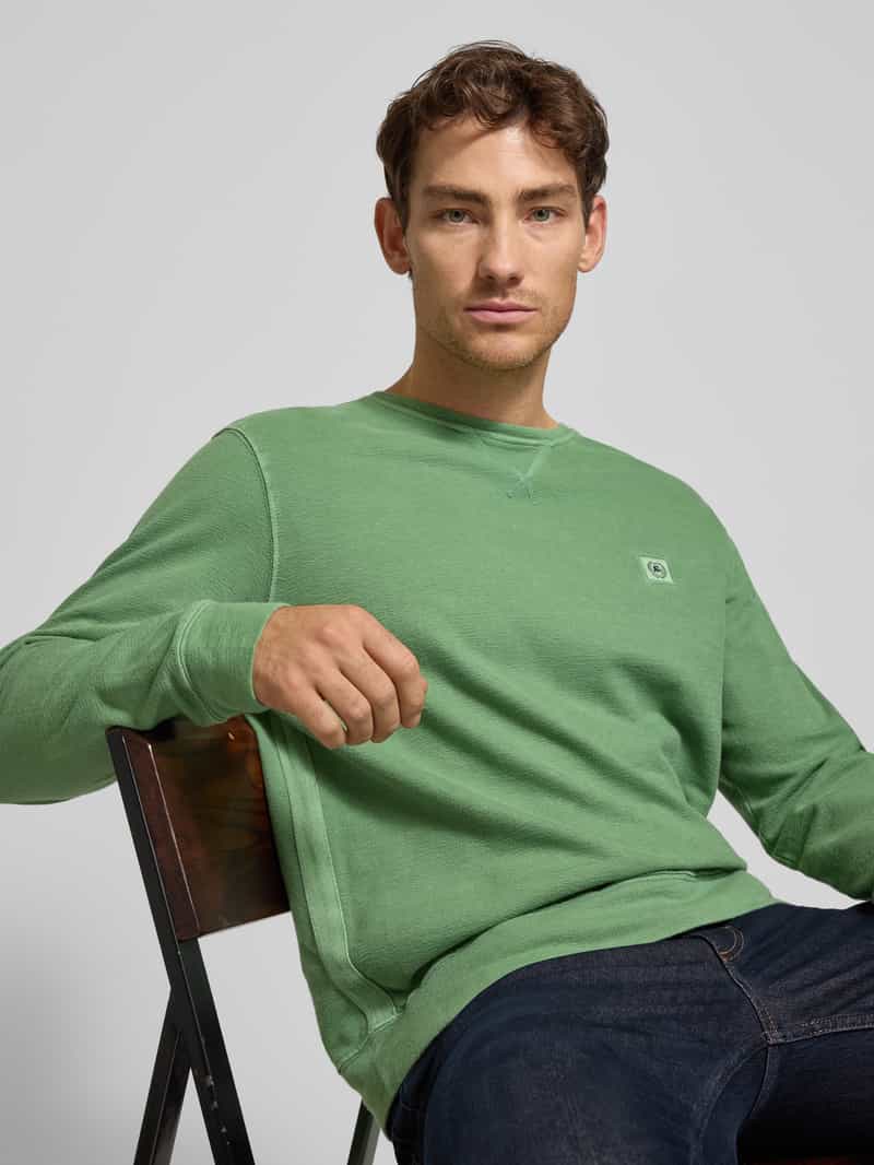 Lerros Sweatshirt met labeldetails