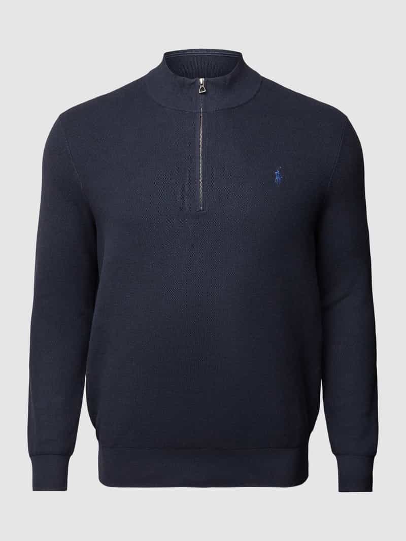 Polo Ralph Lauren Big & Tall PLUS SIZE gebreide pullover met schipperskraag