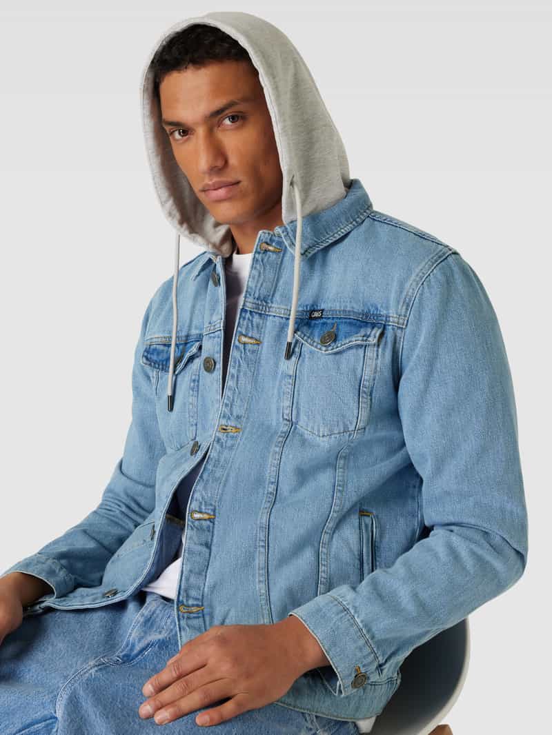CARS JEANS Jeansjack met capuchon model 'TREY'