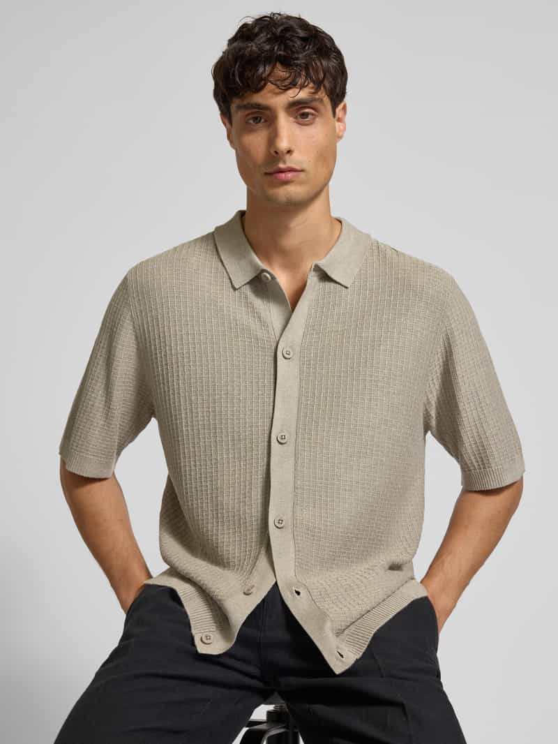 lindbergh Vrijetijdsoverhemd met knoopsluiting