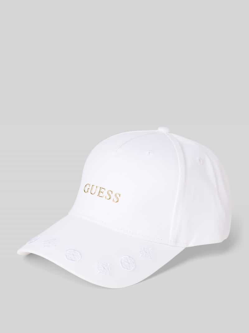 Guess Activewear Baseballpet van puur katoen met logostitching model 'Peony'