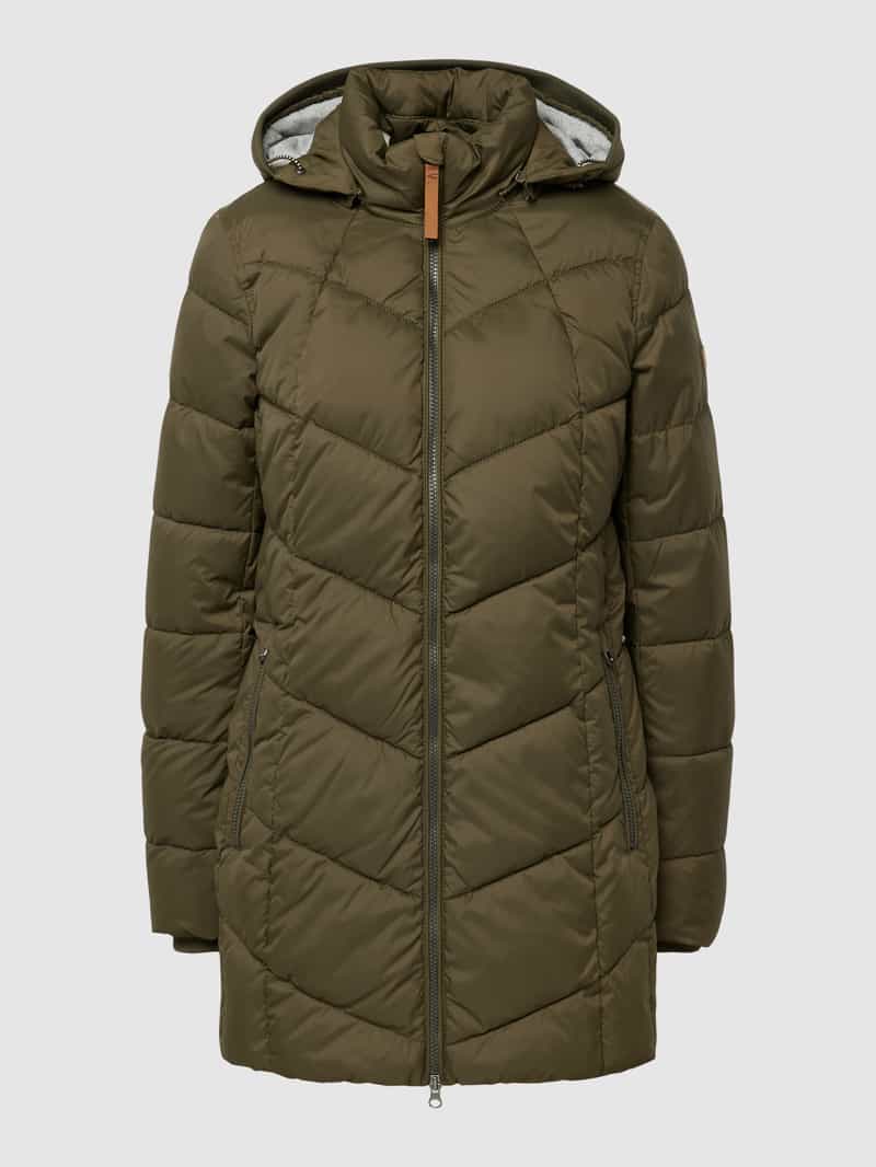 camel active Gewatteerde jas met afneembare capuchon