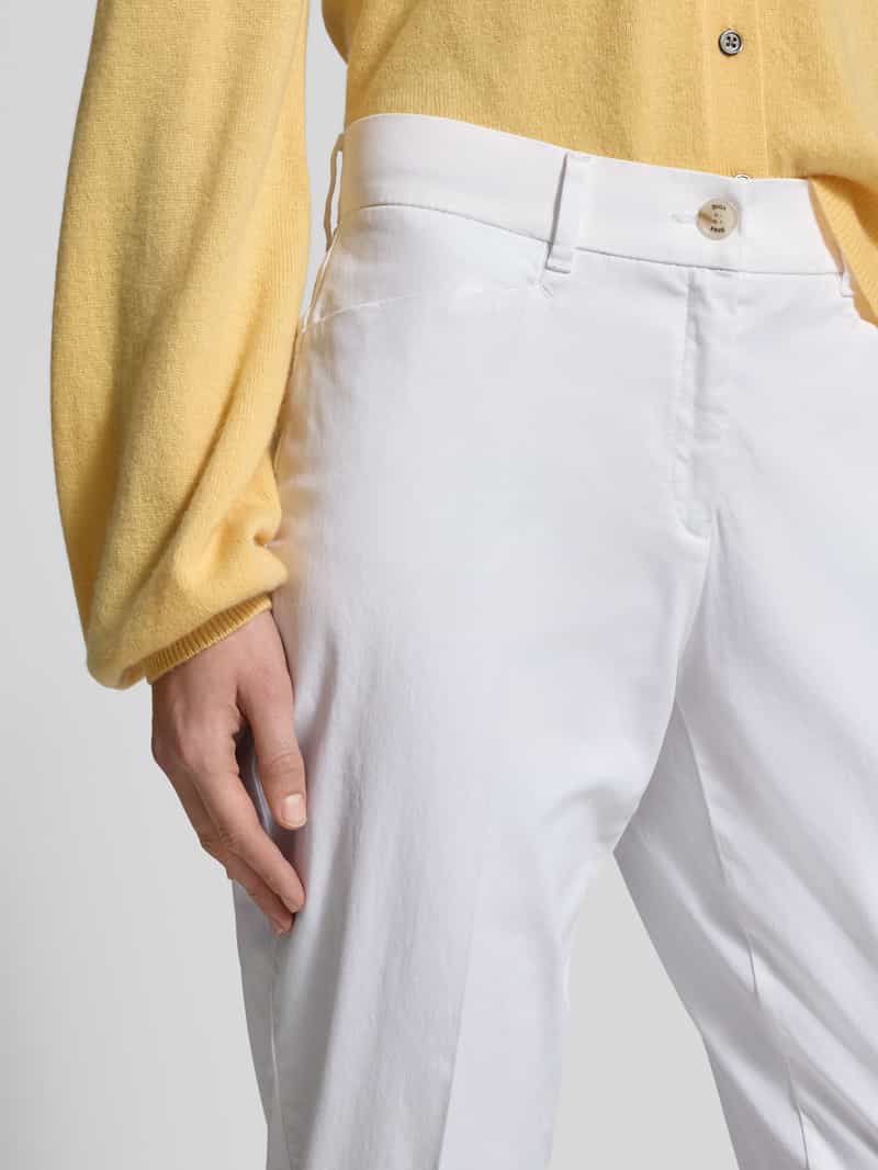 BRAX Regular fit stoffen broek met kort model 'STYLE.MARA'