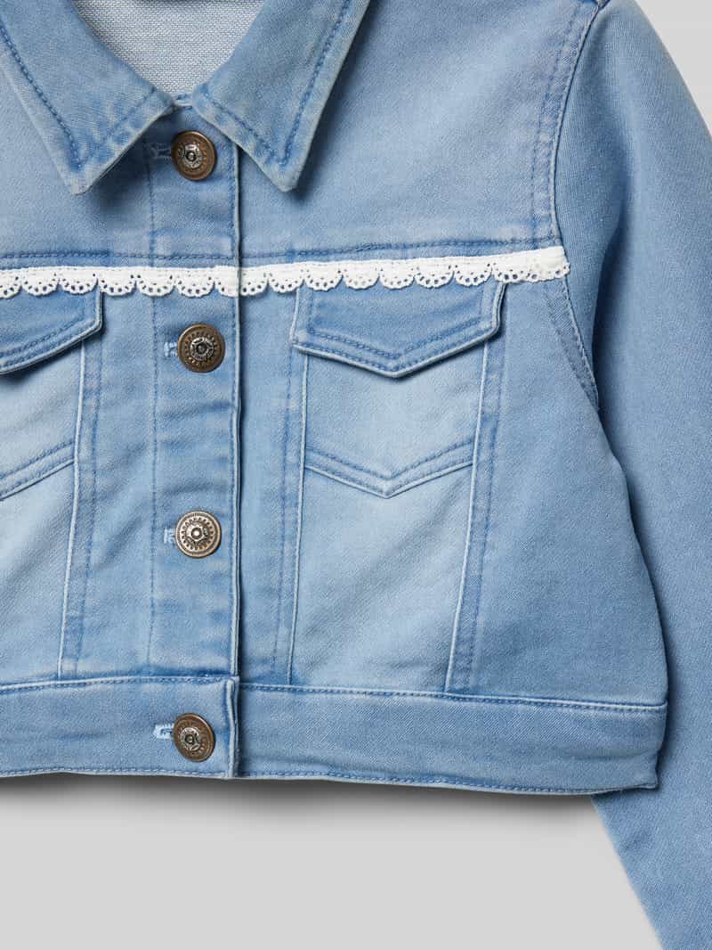 DANAMADE Jeansjack met borstklepzakken