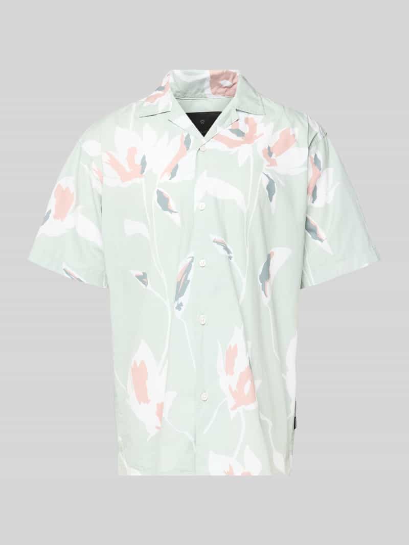Jack & Jones Premium Regular fit vrijetijdsoverhemd met resortkraag model 'PALERMO'