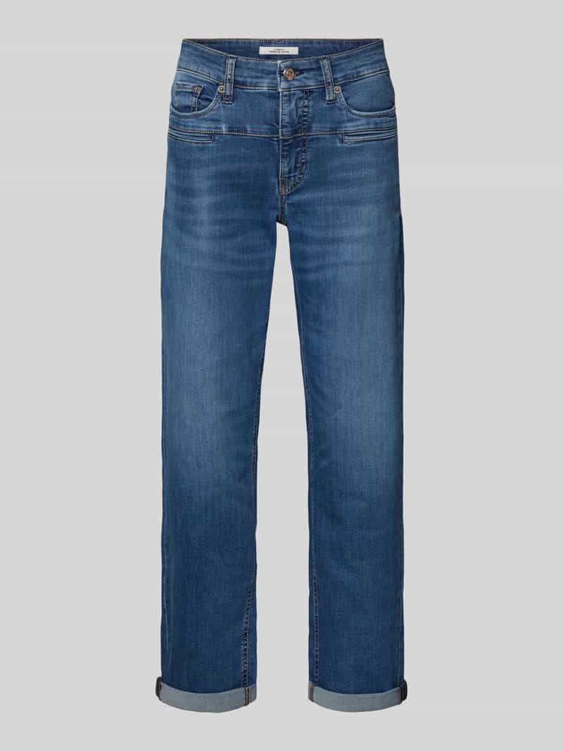 CAMBIO Slim fit jeans met verkort model 'PEARLIE'