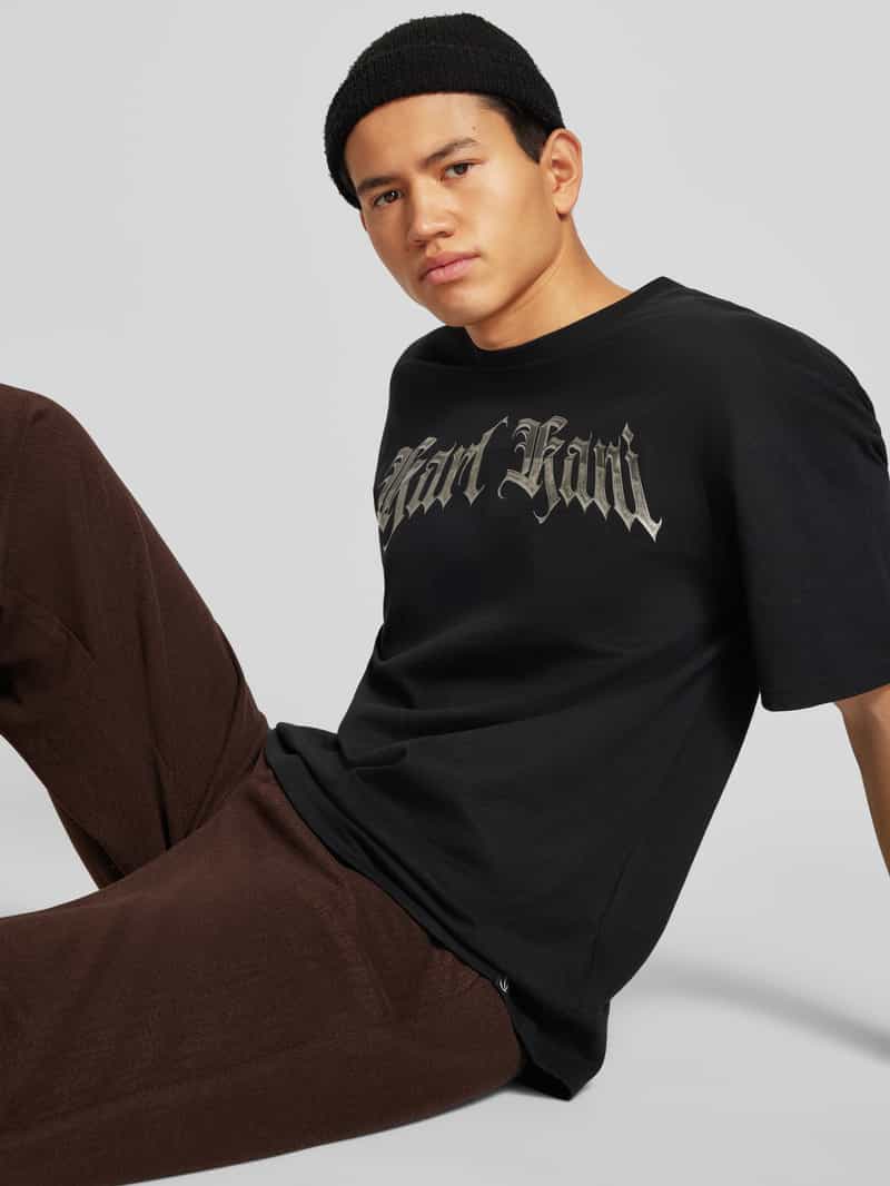 Karl Kani T-shirt met labelprint