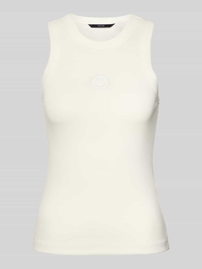 Vero Moda Slim fit tanktop van katoenmix model 'SMILE CAISA'