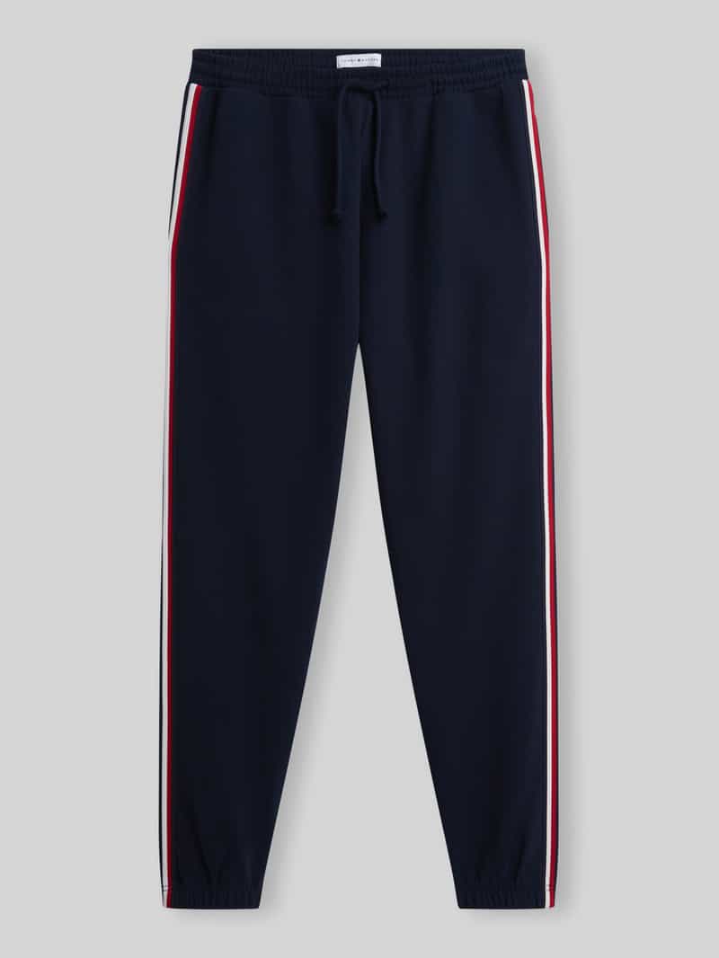 Tommy Hilfiger Regular fit sweatbroek van puur katoen