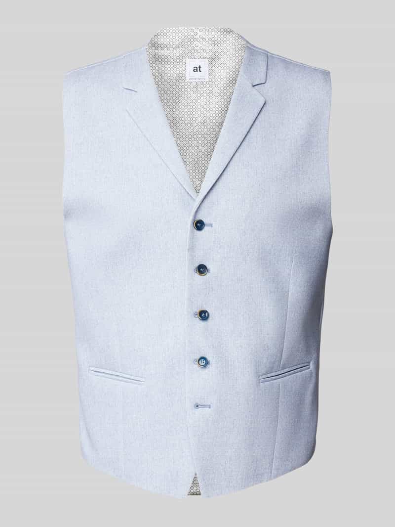 ATELIER TORINO Gilet met knoopsluiting