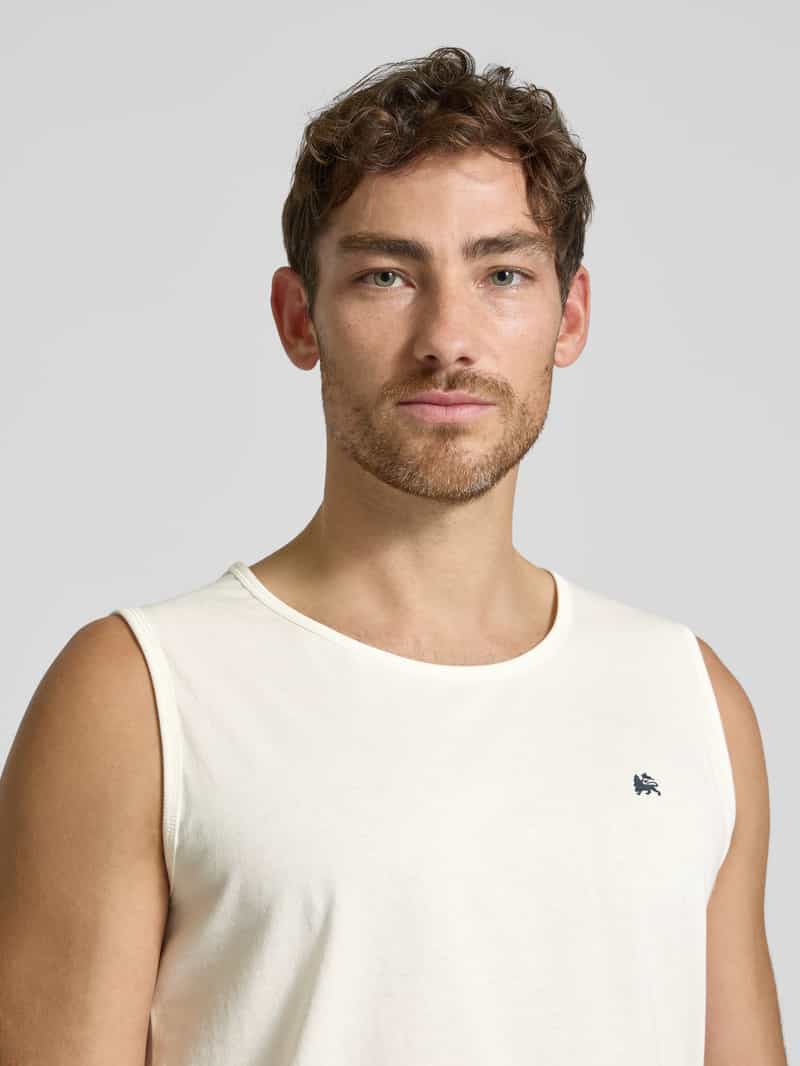 Lerros Tanktop met logodetail