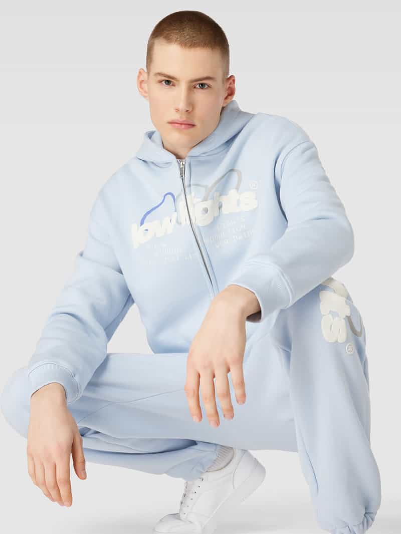 Low Lights Studios Sweatjack met labelprint model 'Arctic Ring'