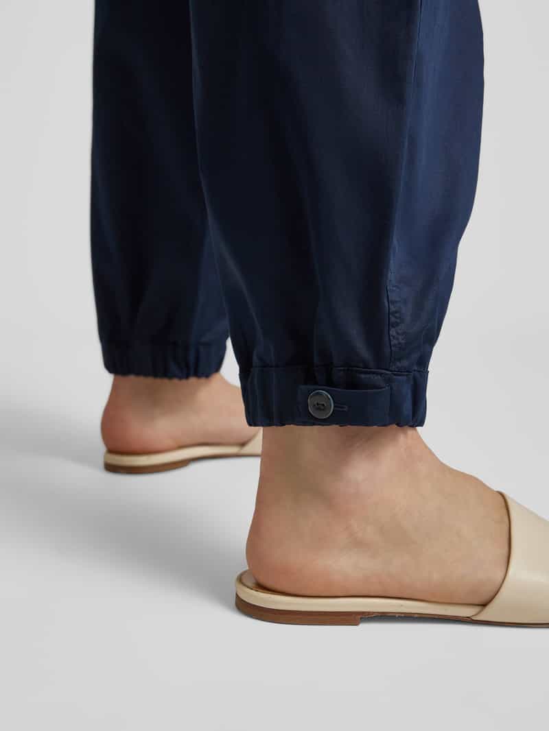 MaxMara Leisure Stoffen broek met elastische boorden model 'CANDELA'
