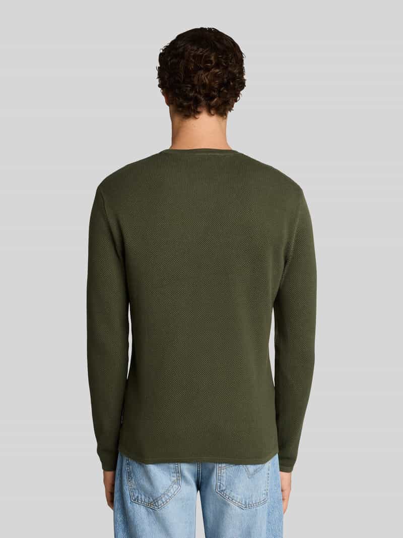 Tom Tailor Denim Regular fit pullover van puur katoen