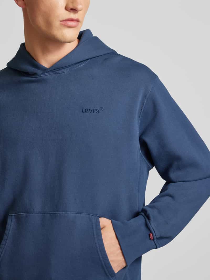 Levi's Hoodie met labelstitching model 'THE AUTHENTIC'