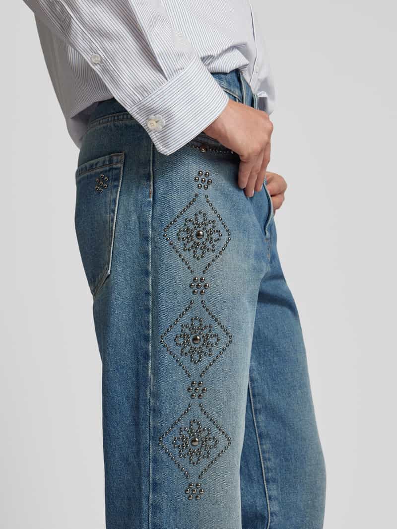 Weekend Max Mara Jeans met siersteentjes