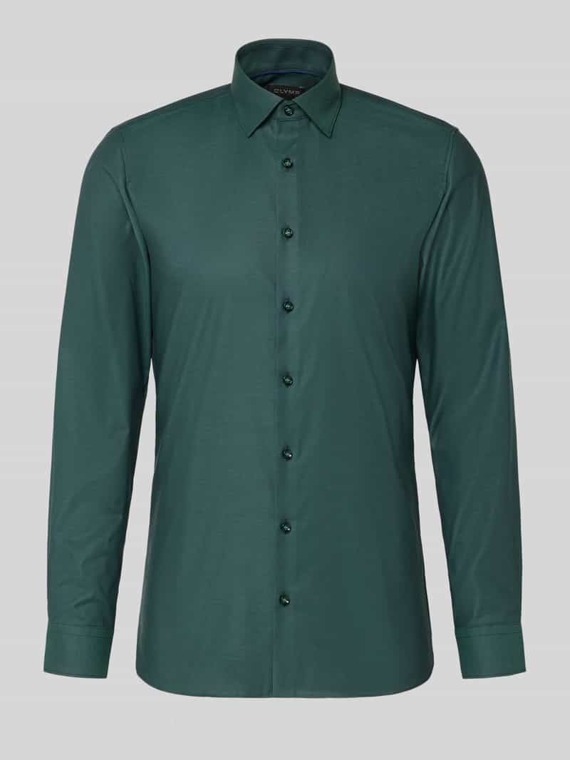 OLYMP No. Six Super slim fit zakelijk overhemd met kentkraag