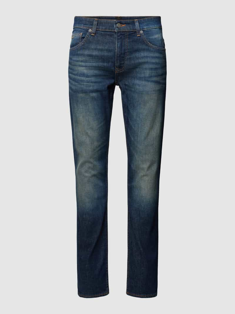 Boss Orange Slim fit jeans in labeldetail model 'Delaware'