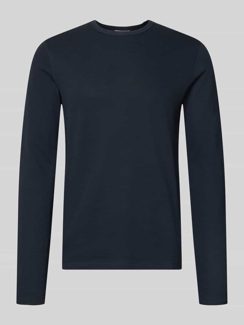 Lindbergh Regular fit shirt met lange mouwen van puur katoen model 'Basic'
