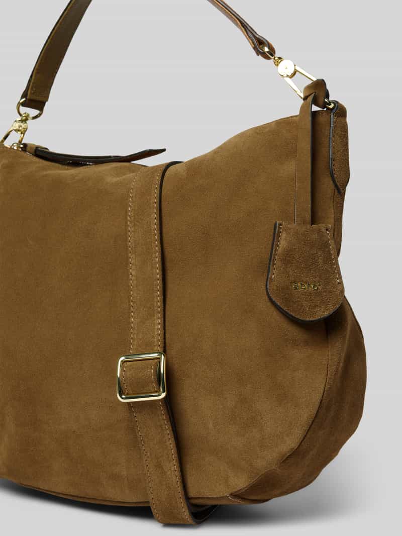 abro Handtas van leer met schouderband model 'JUNA'