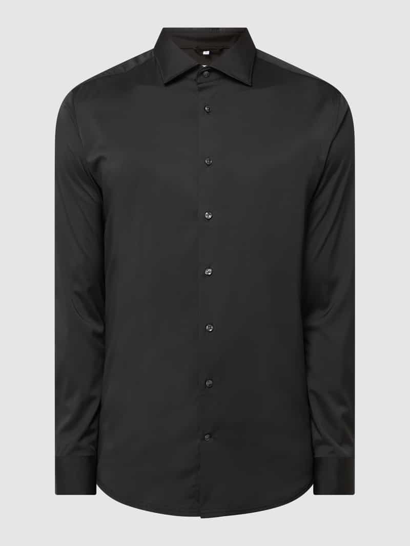 Seidensticker Super SF Slim fit zakelijk overhemd van twill