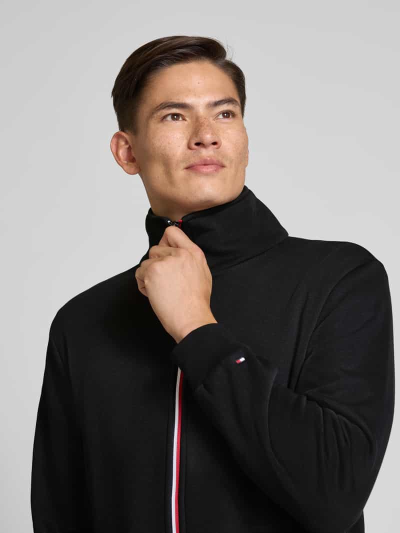 Tommy Hilfiger Regular fit sweatjack van katoenmix