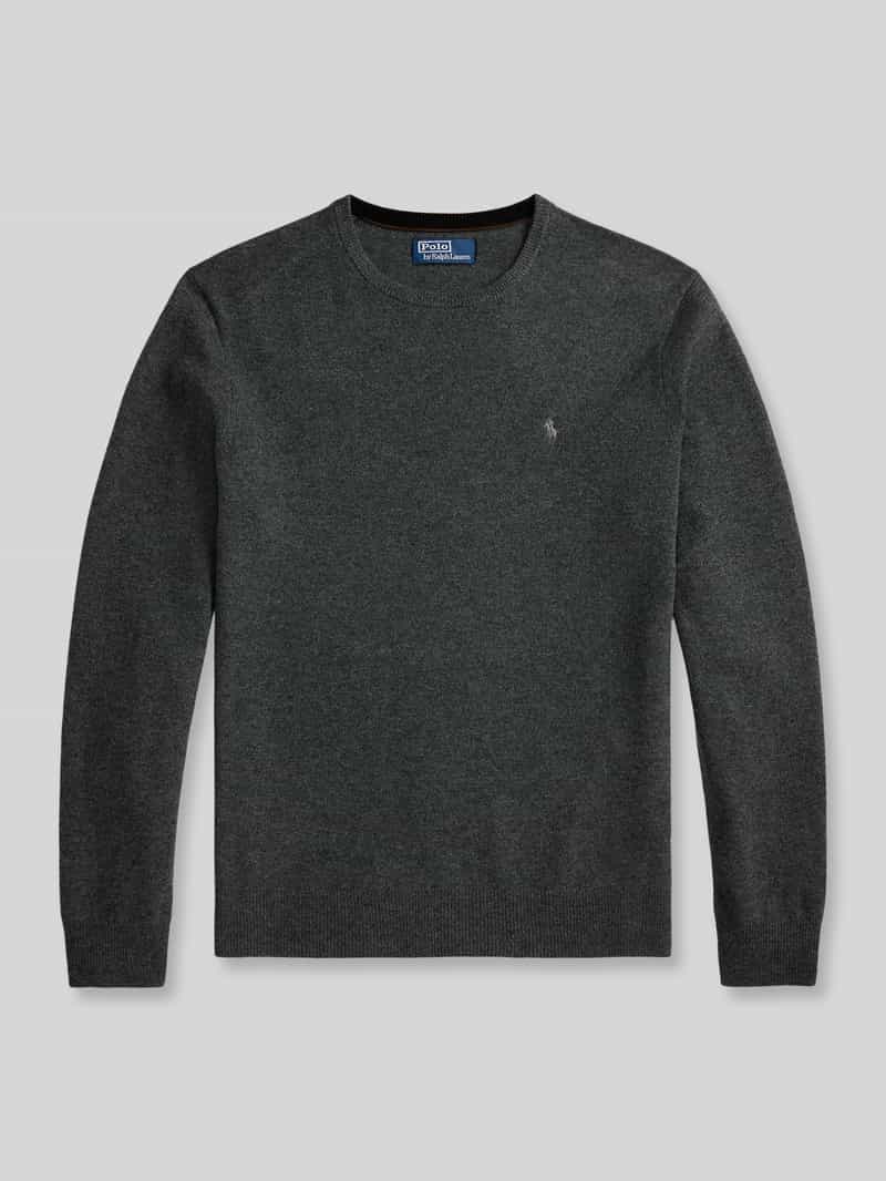 Regular fit pullover van pure wol