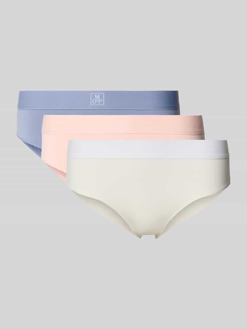 Marc O'Polo Panty van katoenmix in een set van 3 stuks