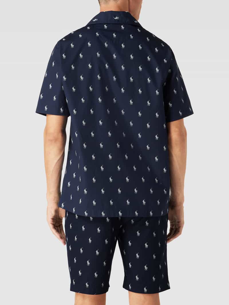 Pyjama met all-over logo, model 'AOPP WOVEN' Polo Ralph Lauren Underwear
