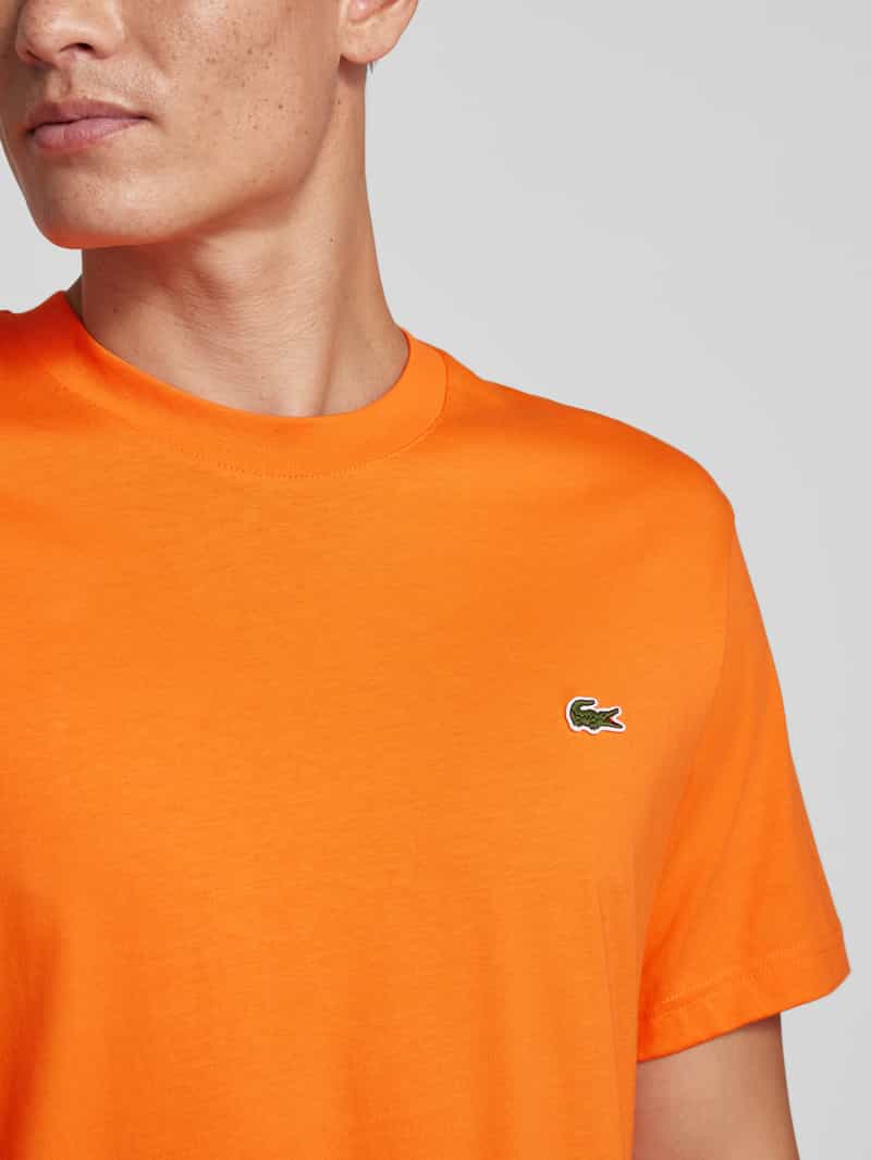 Lacoste T-shirt met labelmotief
