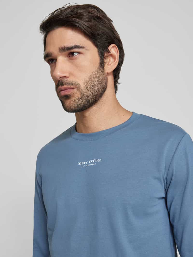 Marc O'Polo Regular fit shirt met lange mouwen van puur katoen