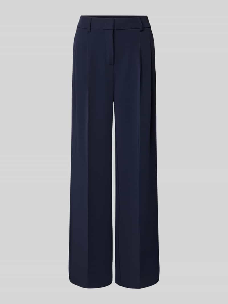 Christian Berg Woman Selection Flared pantalon met bandplooien