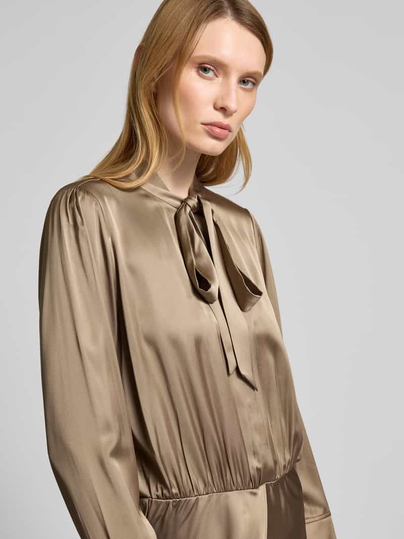 Marc Cain Maxi-jurk met strik