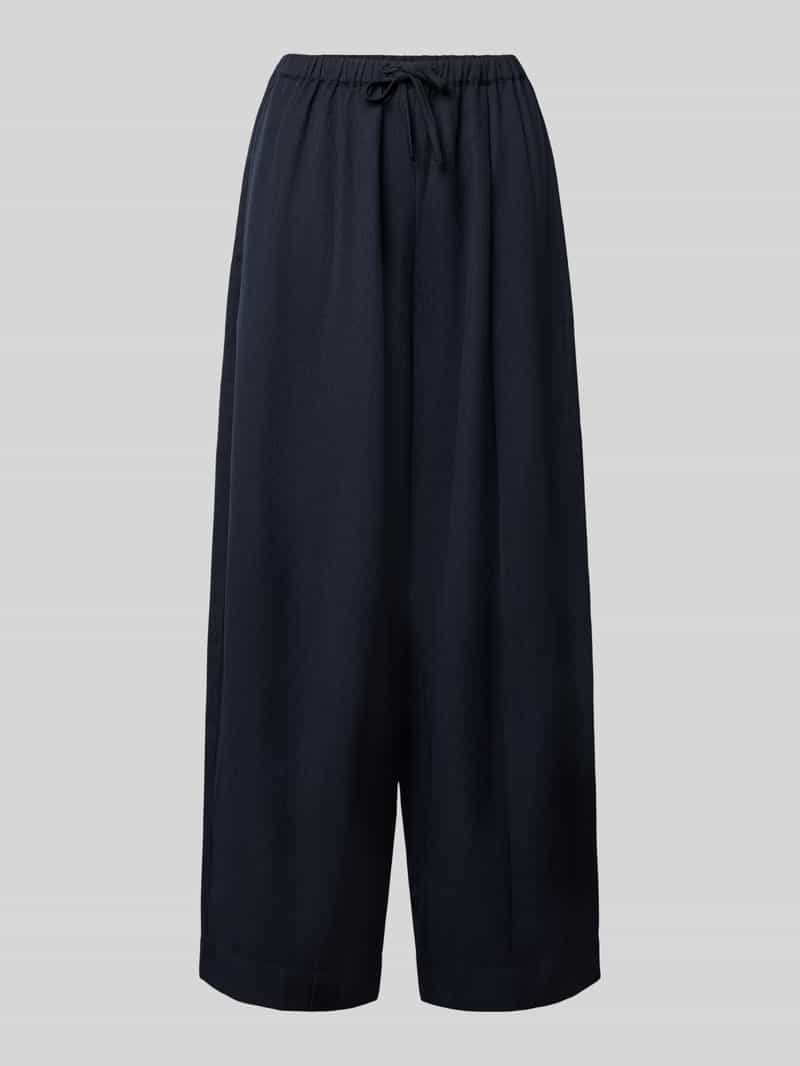 Culotte met elastische band en trekkoord model 'Eveline'