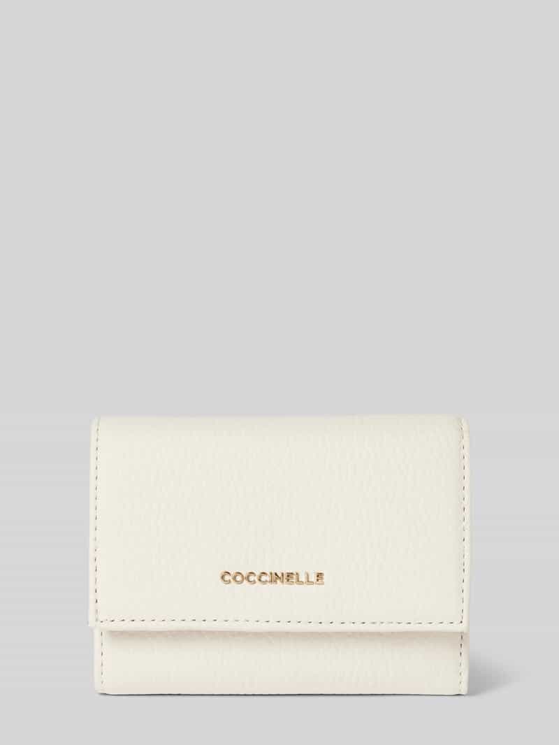 Coccinelle Portemonnee met labelapplicatie