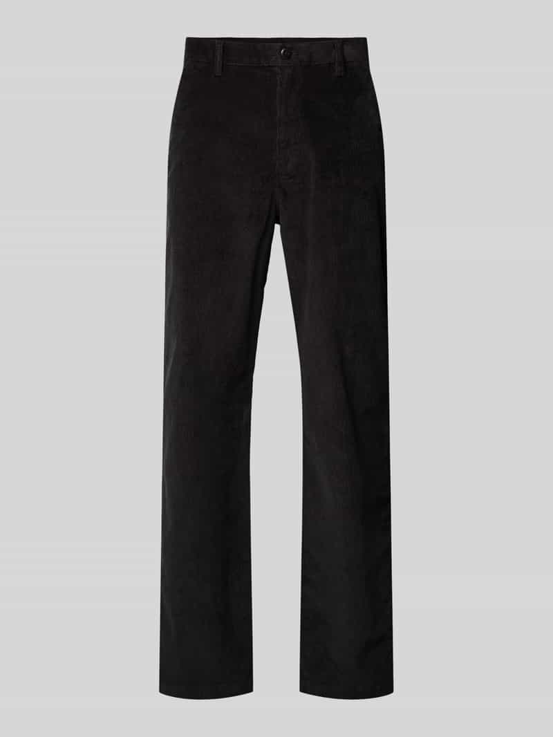Calvin Klein Jeans Straight fit corduroy broek met steekzakken