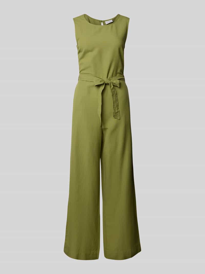 Vila Jumpsuit met druppelvormig rugdecolleté aan de achterkant