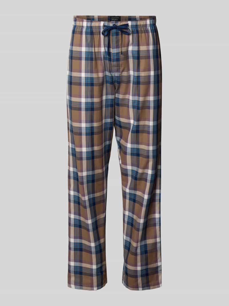 Schiesser Straight leg pyjamabroek met tunnelkoord
