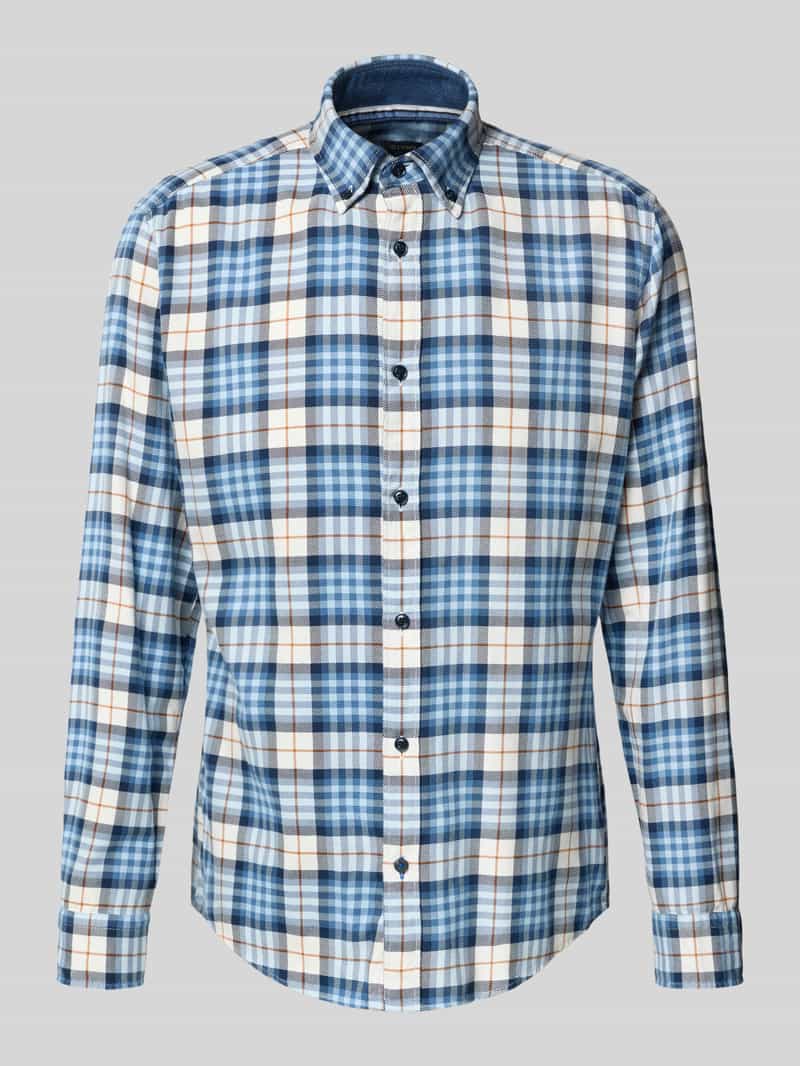OLYMP Level Five Regular fit vrijetijdsoverhemd met button-downkraag