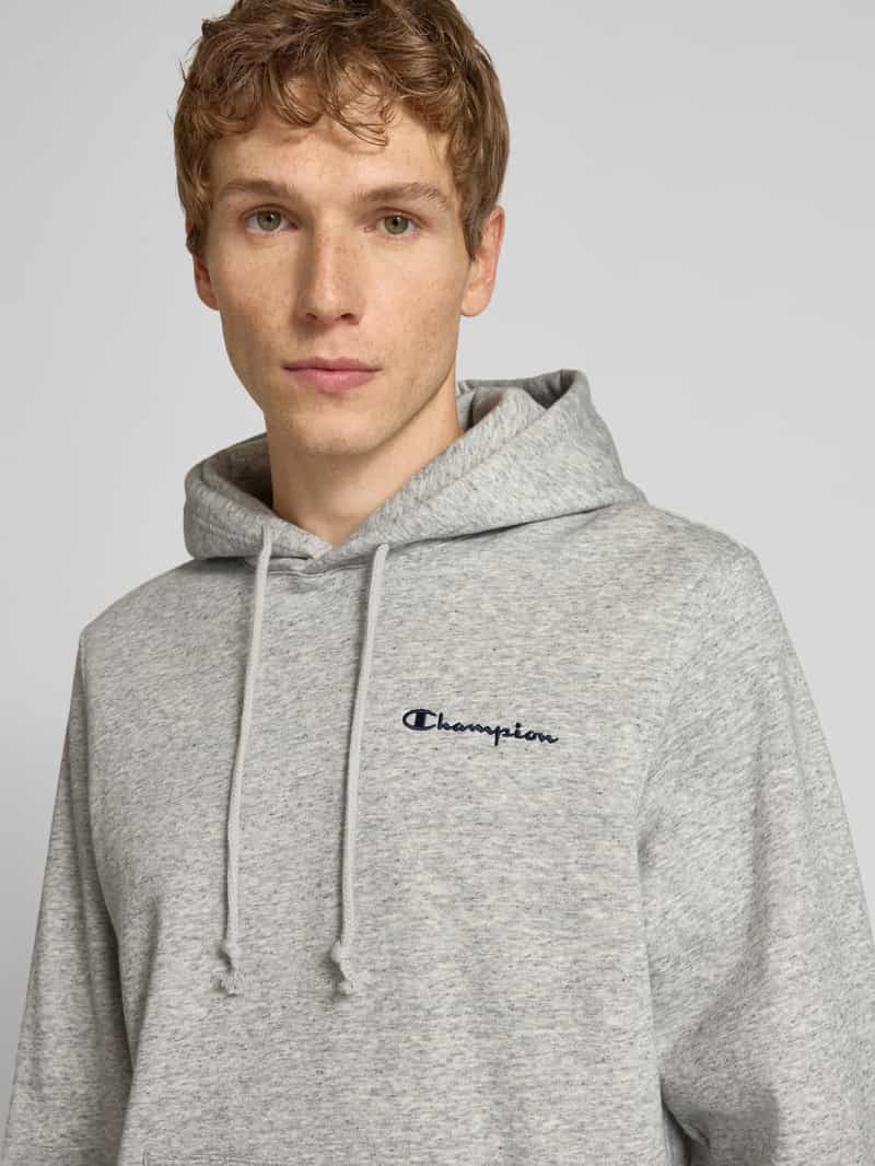 Champion Hoodie met labelstitching