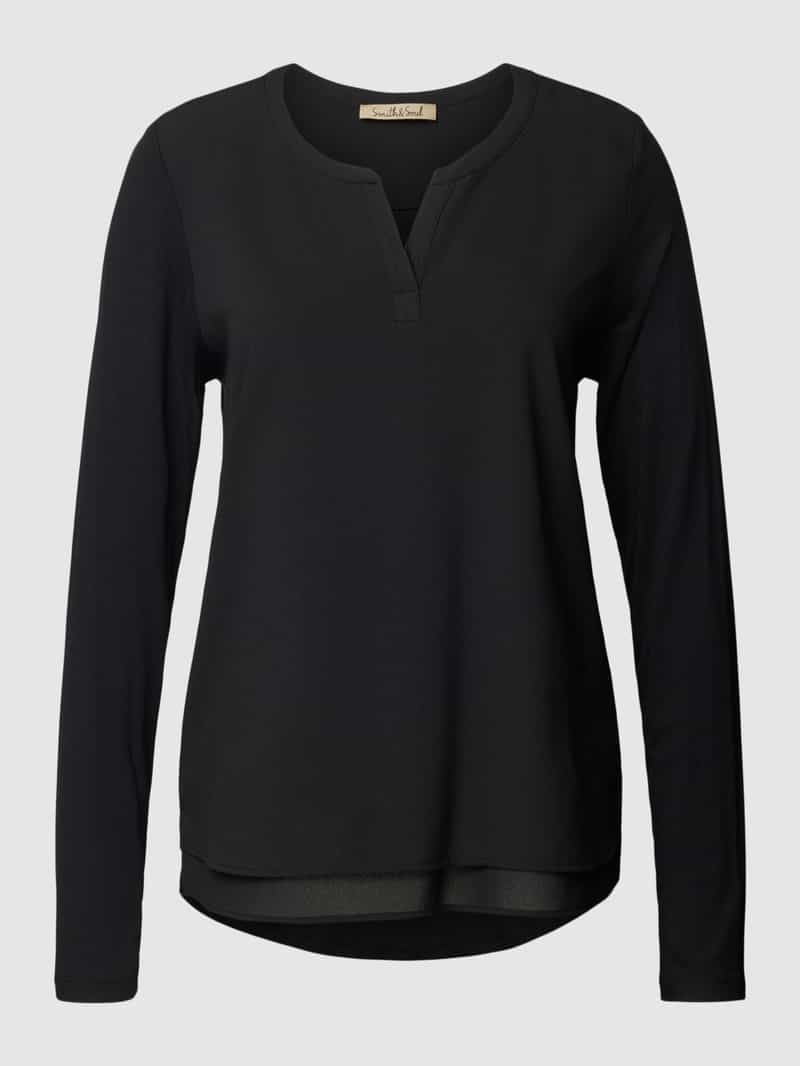 Blouse met tuniekkraag Smith and Soul