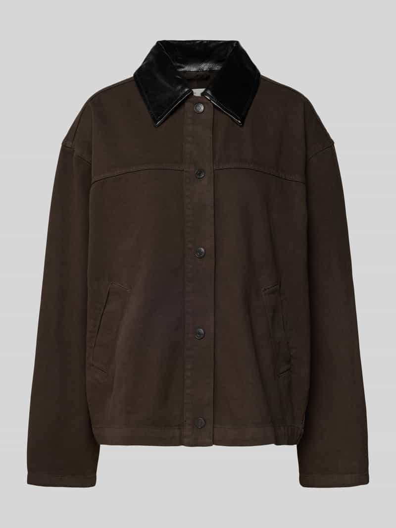 Gina Tricot Overhemdjack met knoopsluiting