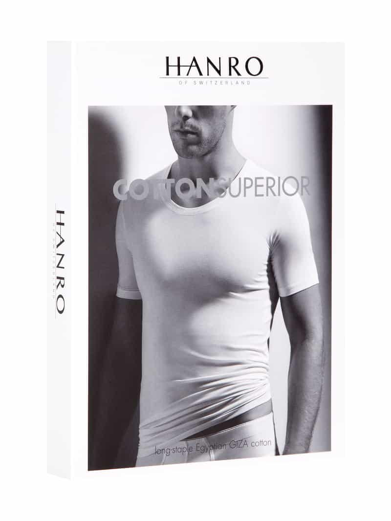 Hanro T-shirt met ronde hals