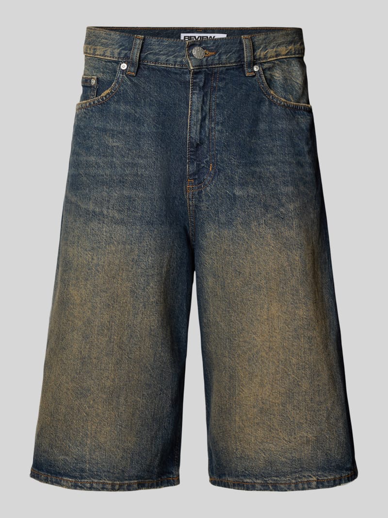 REVIEW Baggy Fit Jeans Shorts im 5-Pocket-Design - Jorts
