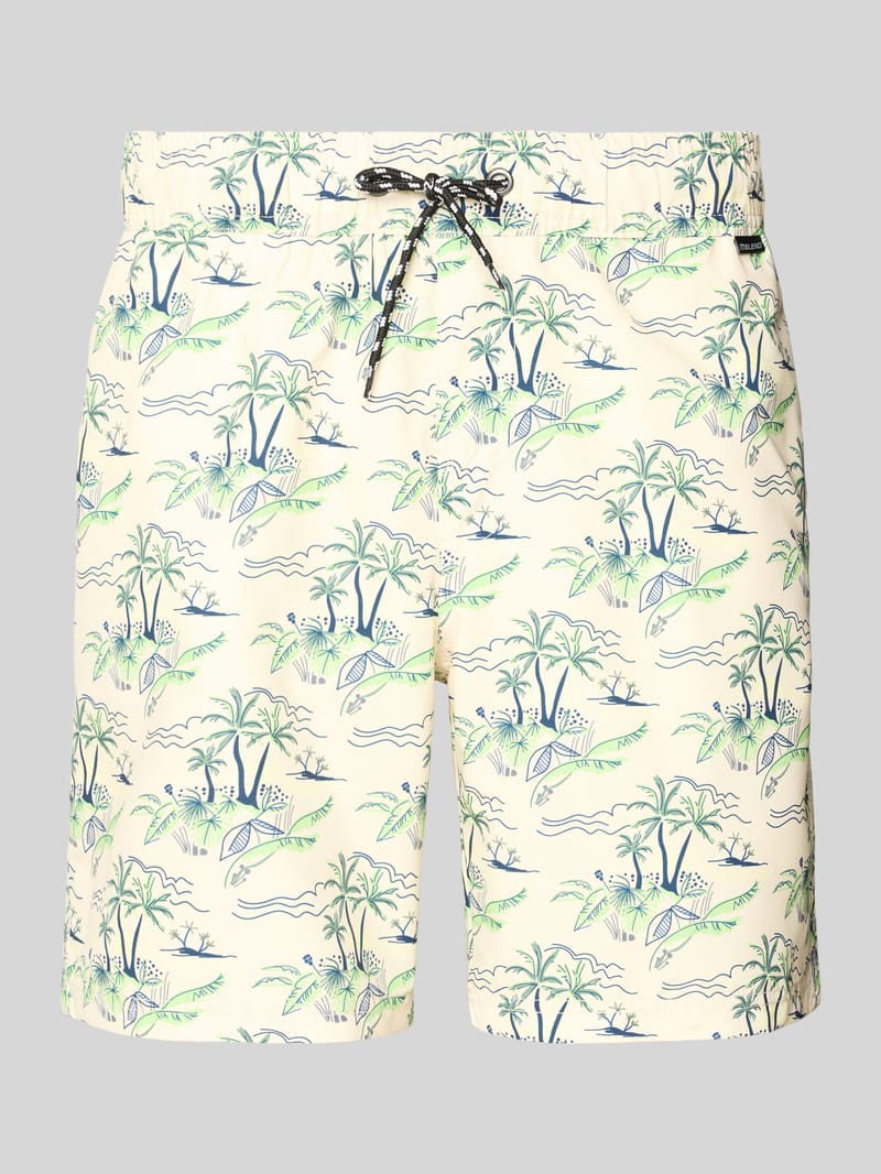 Blend Badehose mit Label-Detail Modell 'BHRANDALE'