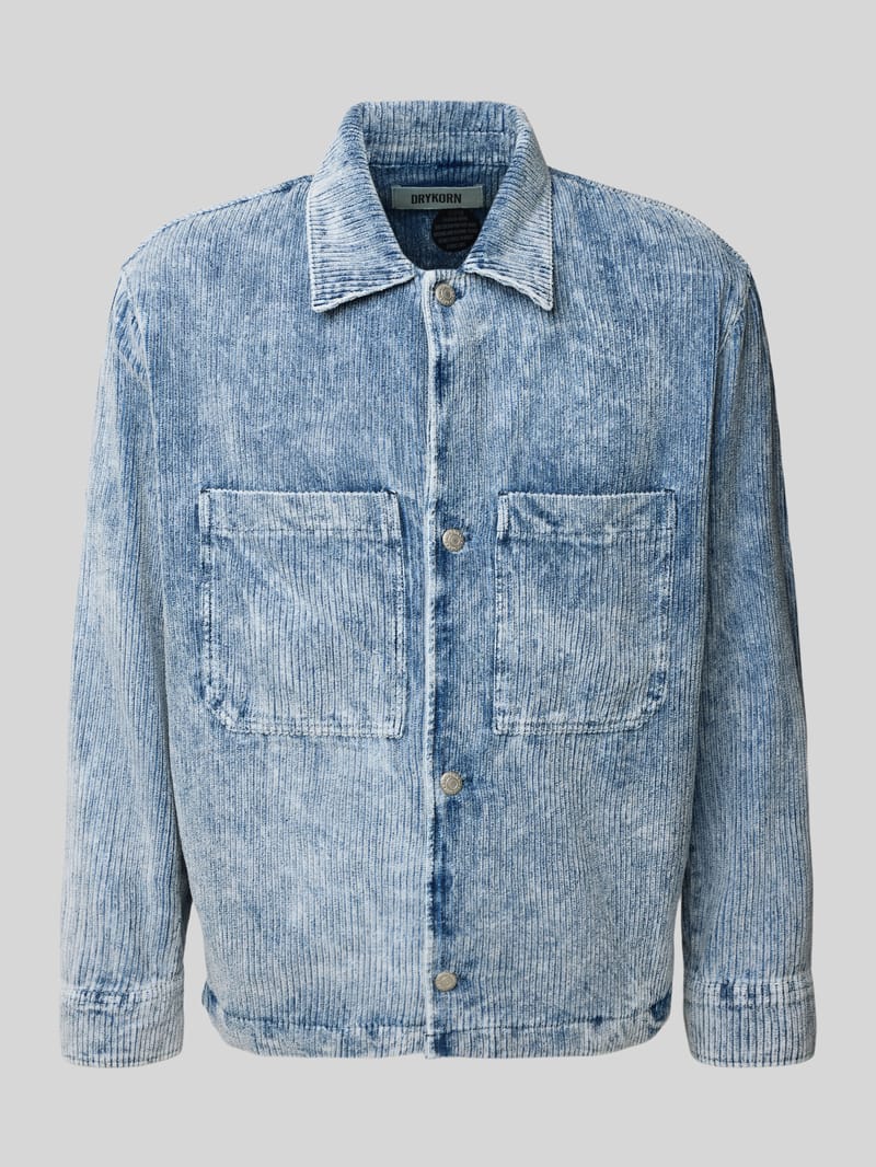 drykorn Hemdjacke mit Knopfleiste Modell 'DIARD'